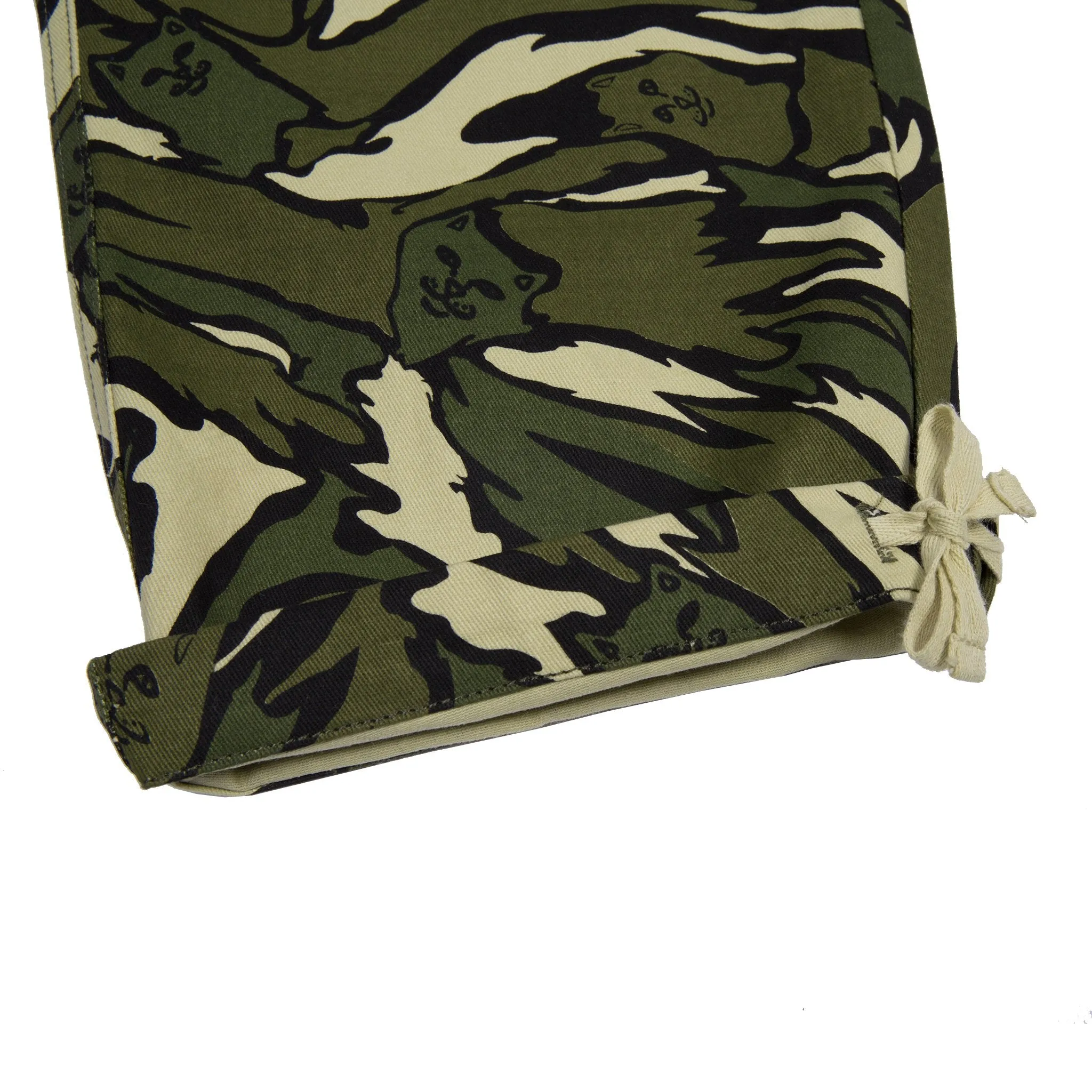 Tiger Nerm Cargo Pants (Green Camo)