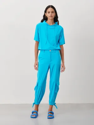 Trend Pants Technical Jersey | Light Blue