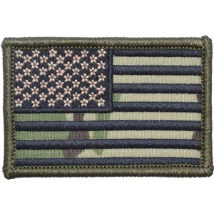 US Flag - 2x3 Patch - MultiCam w/ Black