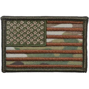 US Flag - 2x3 Patch - MultiCam w/ Spice Brown