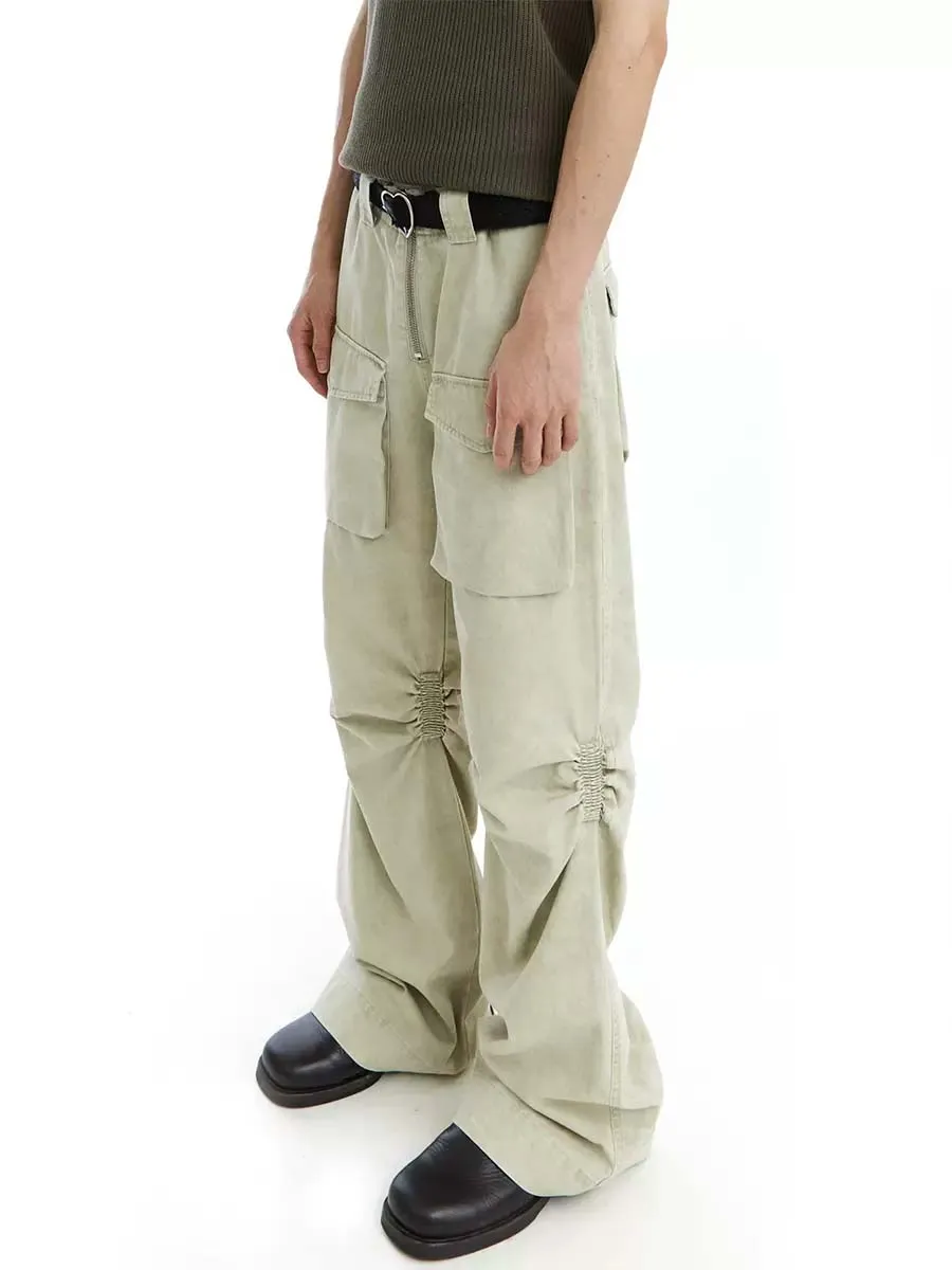 Washed Cargo Pants