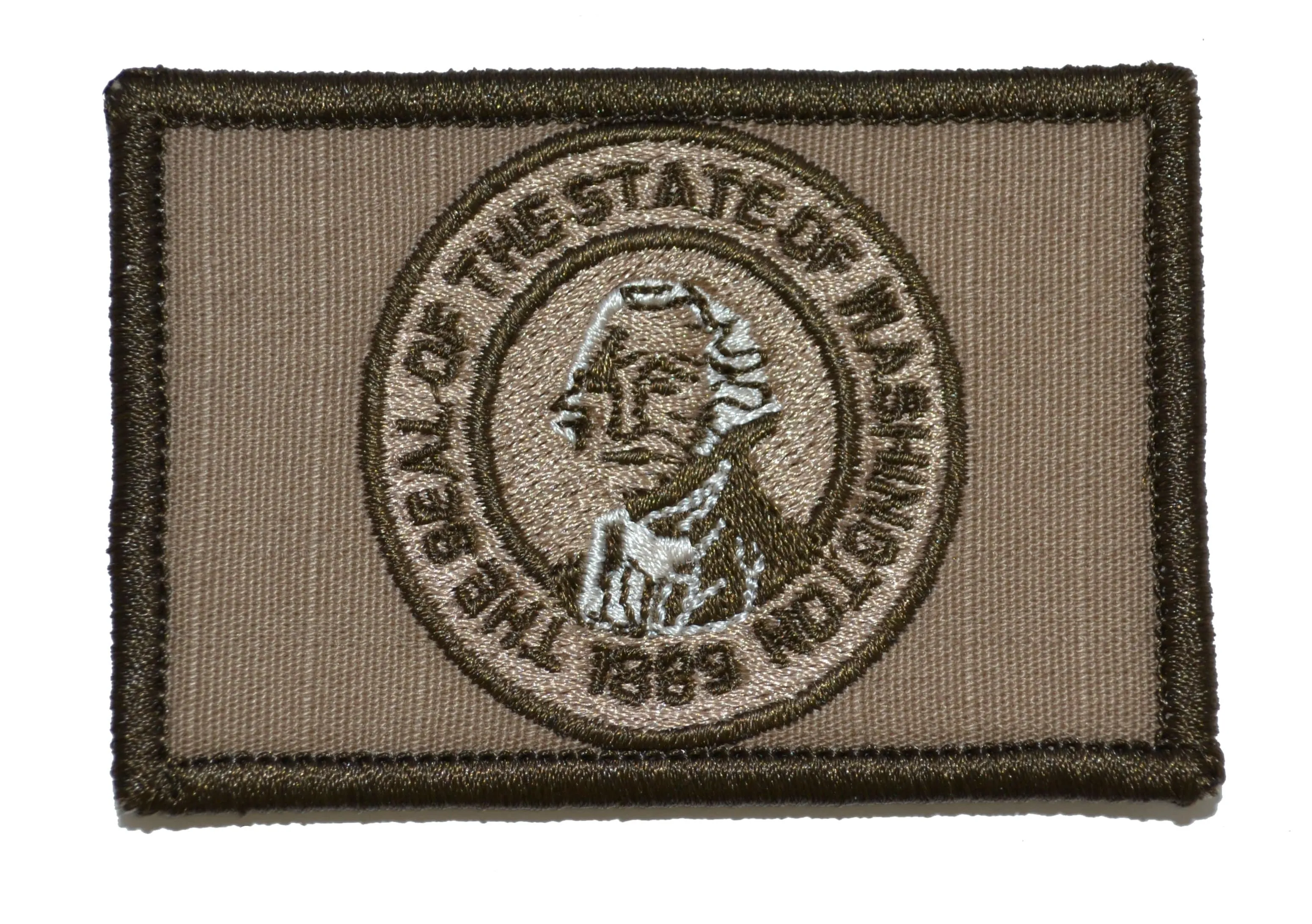 Washington State Flag - 2x3 Patch