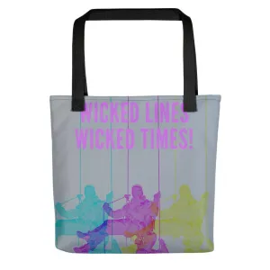 Wicked Times Rock Climbing Tote bag