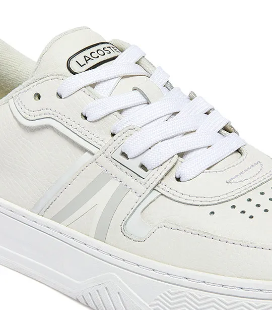 Women's L001 Leather Trainers White/Off White