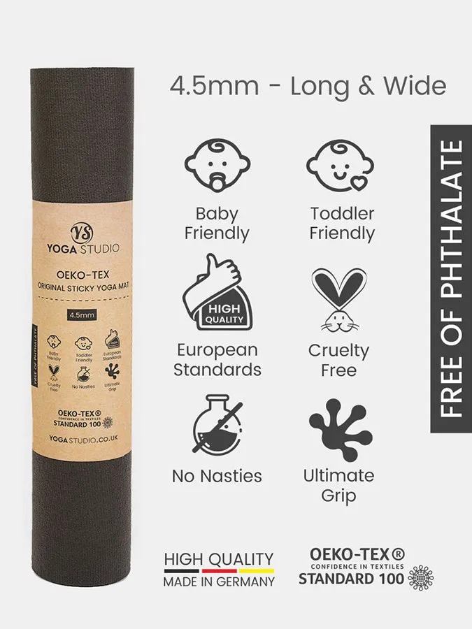 Yoga Studio Oeko-Tex Long & Wide Yoga Mat 4.5mm